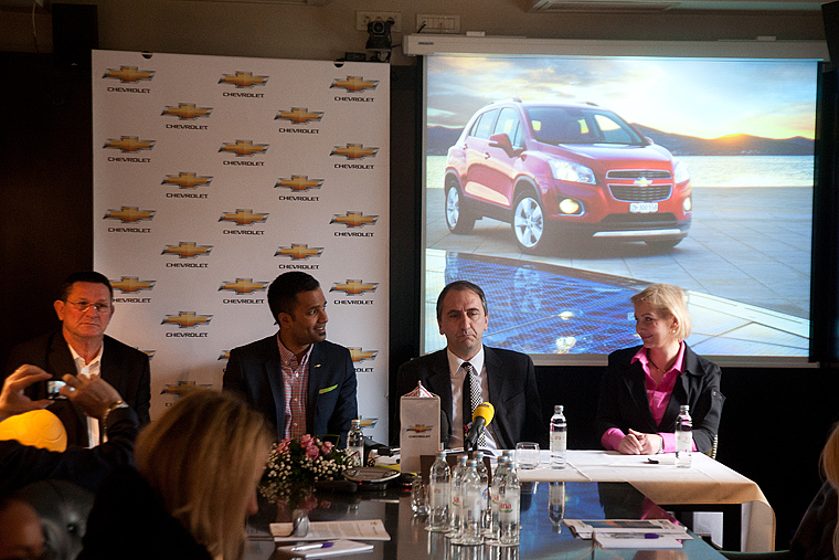 Hotel Bastion: Najava europske prezentacije Chevrolet Traxa, Foto: Leo Banić Hotel Bastion: Najava europske prezentacije Chevrolet Traxa, Foto: Leo Banić