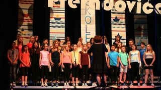 U HNK Zadar održana je priredba u povodu Dana OŠ Petra Preradovića na kojoj su nastupili učenici ali i profesori, Foto: Marija Cvetković