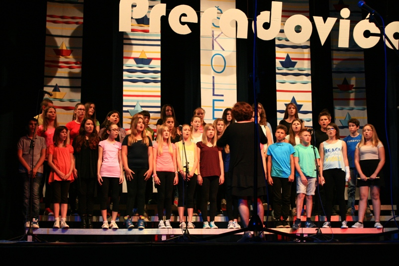 U HNK Zadar održana je priredba u povodu Dana OŠ Petra Preradovića na kojoj su nastupili učenici ali i profesori, Foto: Marija Cvetković