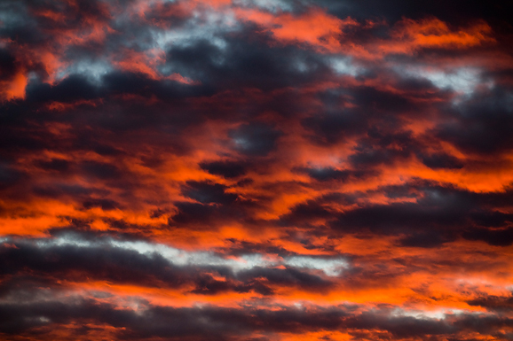 Zadarski suton 7. siječnja 2013. (foto:Saša Čuka)