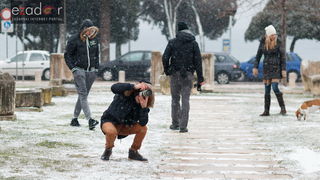 Snježni đir po gradu, četvrtak 1. ožujka 2018.