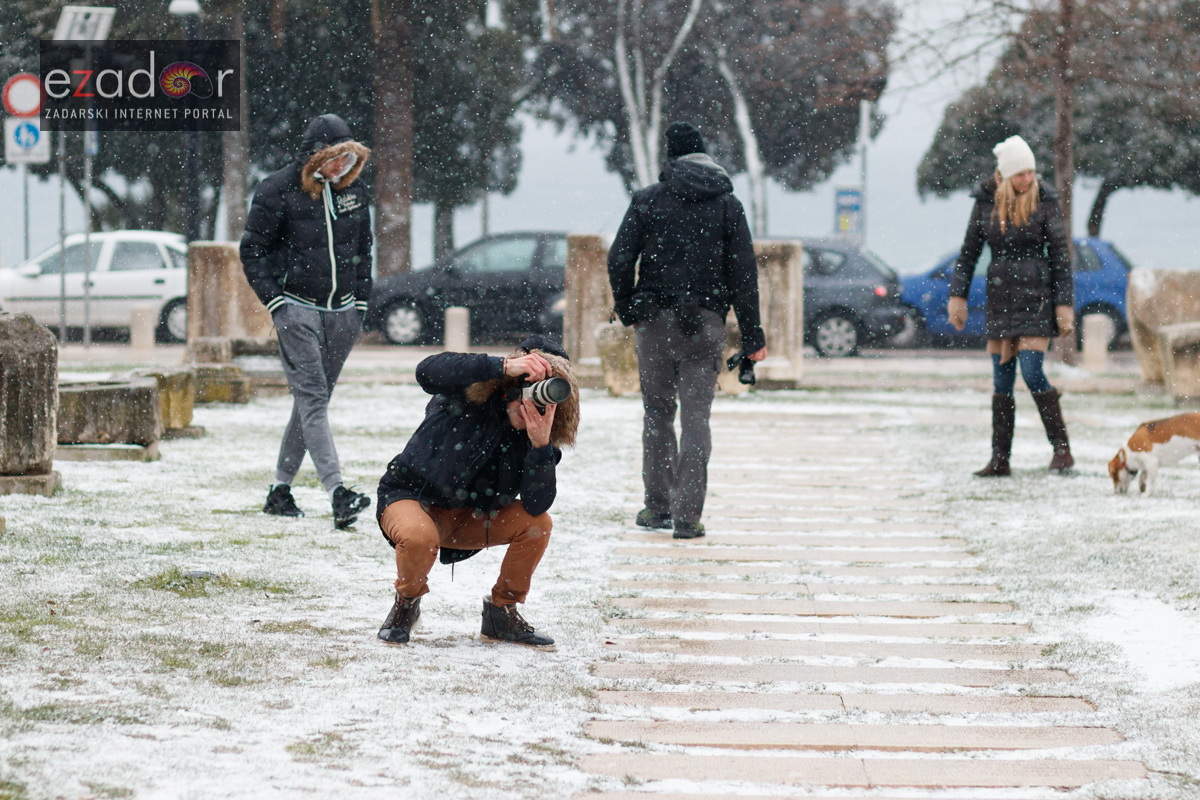 Snježni đir po gradu, četvrtak 1. ožujka 2018.