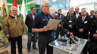 Biograd,130912.
Otvorenje 59. svjetskog prvenstva u oranju koje se odrzava u Jankolovici pokraj Biograda od 13.-15.09.2012.
Na fotografiji: William Hood – predsjednik WPO.
Foto: Luka Gerlanc / CROPIX Biograd,130912.
Otvorenje 59. svjetskog prvenstva u oranju koje se odrzava u Jankolovici pokraj Biograda od 13.-15.09.2012.
Na fotografiji: William Hood – predsjednik WPO.
Foto: Luka Gerlanc / CROPIX