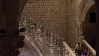 Atrij knezevog dvora, Dubrovnik – Koncert klasaicne glazbe. Ansambl becke filharmonije. Shkelzen Doli, violina Holger Groh, violina Sebastian Bru, violoncelo, Gottlieb Wallisch, klavir. Photo: Grgo Jelavic/PIXSELL