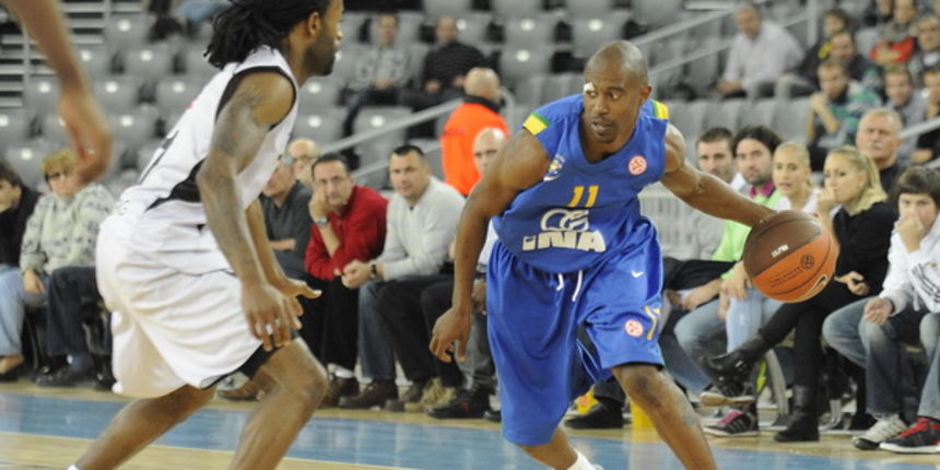 Zagreb, 241111.Arena Zagreb, 6.kolo, Euroliga, susret KK Zagrec CO i Brose Baskets.Na slici: Terrence Jerod Ford .Foto: Damir Krajac / CROPIX