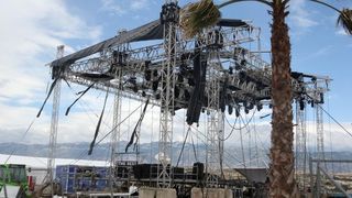 Olujna bura poharala plažu Zrće. Photo: Dalibor Urukalović/PIXSELL