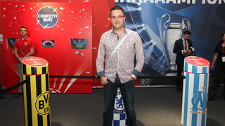 Tarik Filipović, Mila Horvat i Renata Sopek na predstavljanju trofeja Lige prvaka Tarik Filipović, Mila Horvat i Renata Sopek na predstavljanju trofeja Lige prvaka