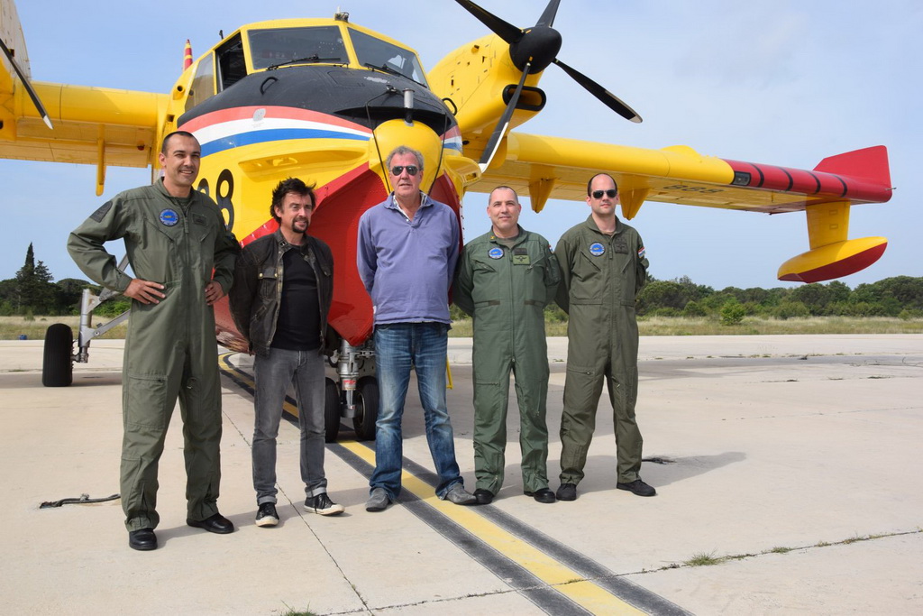 Ekipa tv showa “The Grand Tour” snimala u Zrakoplovnoj bazi u Zemuniku