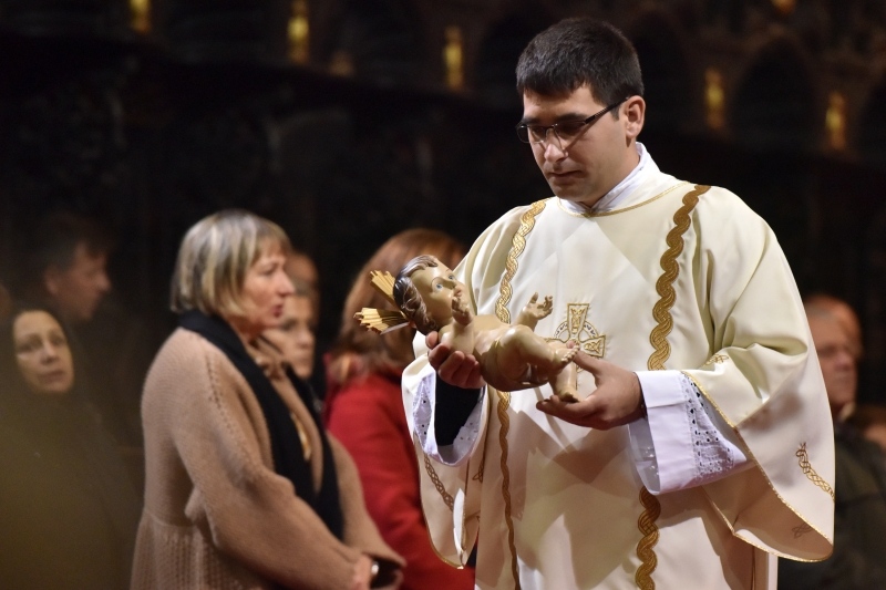 Svečana misa polnoćka u katedrali svete Stošije. Foto: Dino Stanin/PIXSELL Svečana misa polnoćka u katedrali svete Stošije. Foto: Dino Stanin/PIXSELL