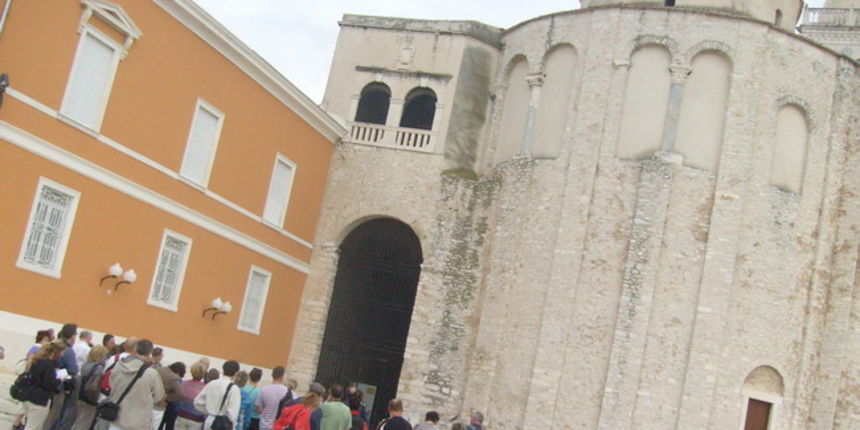 Turisti u Zadru