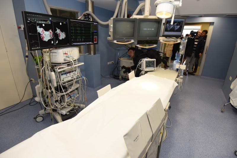 U Općoj bolnici Zadar svečano otvorena nova angio sala donacija dr. Freidoona Ghazija. Foto: Dino Stanin/PIXSELL U Općoj bolnici Zadar svečano otvorena nova angio sala donacija dr. Freidoona Ghazija. Foto: Dino Stanin/PIXSELL