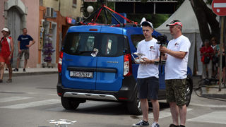 Spektakularni defile vespaša, foto: Vinko Pešić Spektakularni defile vespaša, foto: Vinko Pešić