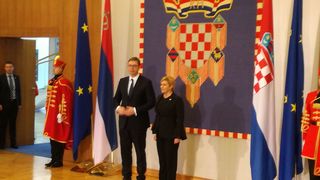 Susret Grabar-Kitarović i Vučića Susret Grabar-Kitarović i Vučića