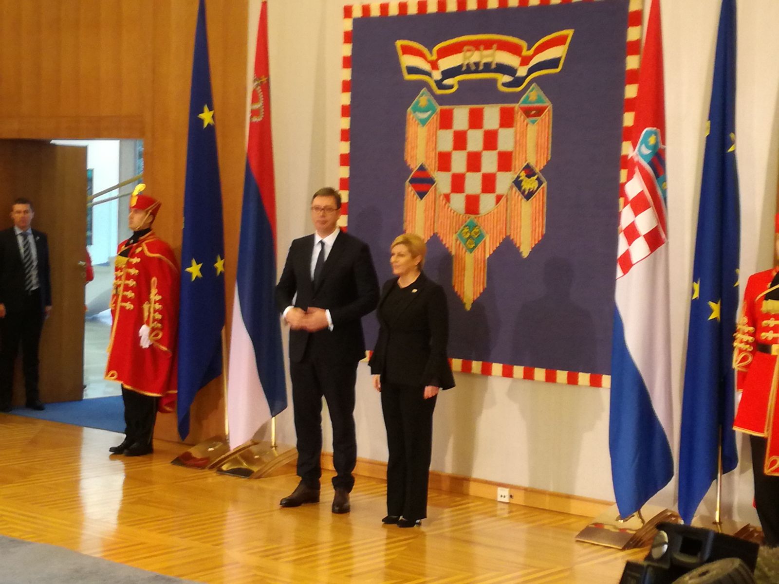 Susret Grabar-Kitarović i Vučića Susret Grabar-Kitarović i Vučića