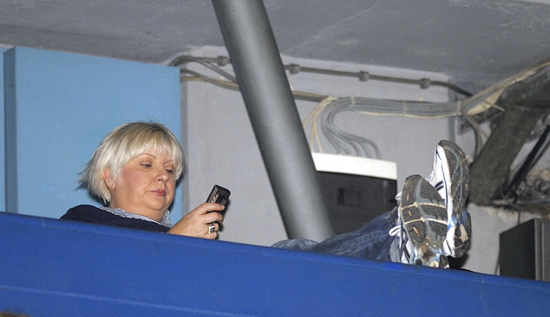 U KC Drazen Petrovic odrzan koncert legendarne grupe Pet Shop Boys. Na slici: Pet Shop Boys. Foto: Sime Sokota / CROPIX