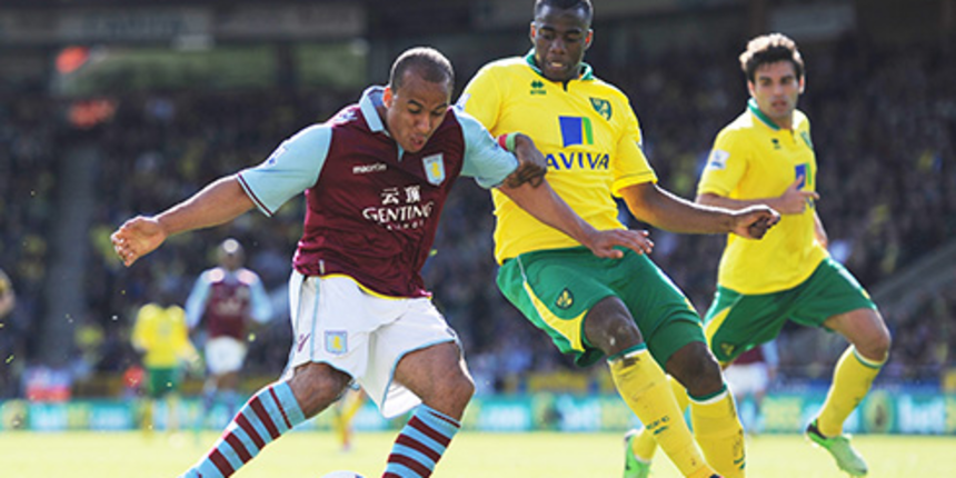 Gabriel Agbonlahor, foto: premierleague.com Gabriel Agbonlahor, foto: premierleague.com
