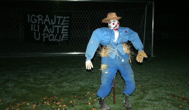 Strasilo na zadarskom stadionu