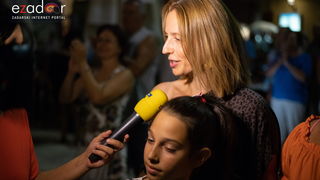 Svečani doček svjetskih prvaka Mihovila i Šime Fantele na Narodnom trgu Svečani doček svjetskih prvaka Mihovila i Šime Fantele na Narodnom trgu