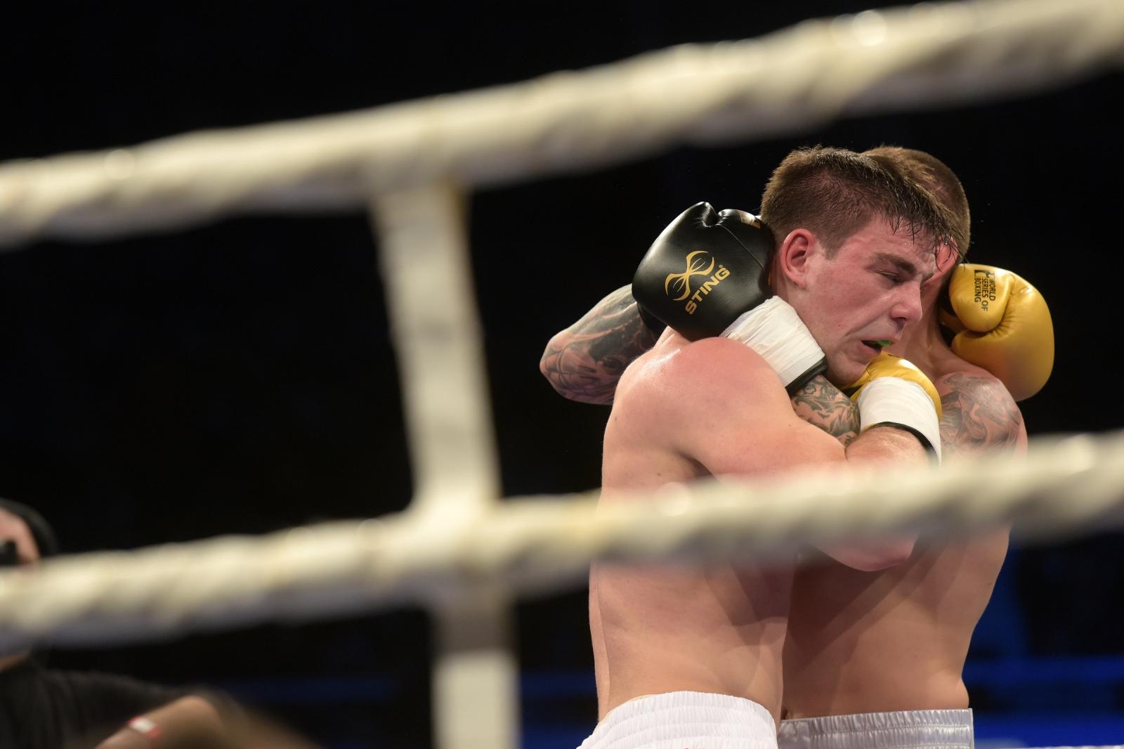 Svjetska boksacka liga, grupa B C1, kategorija 91 kg, Toni Filipi (Croatian Knights) – Kristiyan Stefanov Dimitrov (France Fighting Roosters).