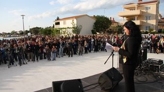 Vrsi: Predizborni skup HDZ-a 2. svibnja 2009.