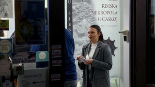 Demonstracija puhanja stakla @ Muzej antičkog stakla