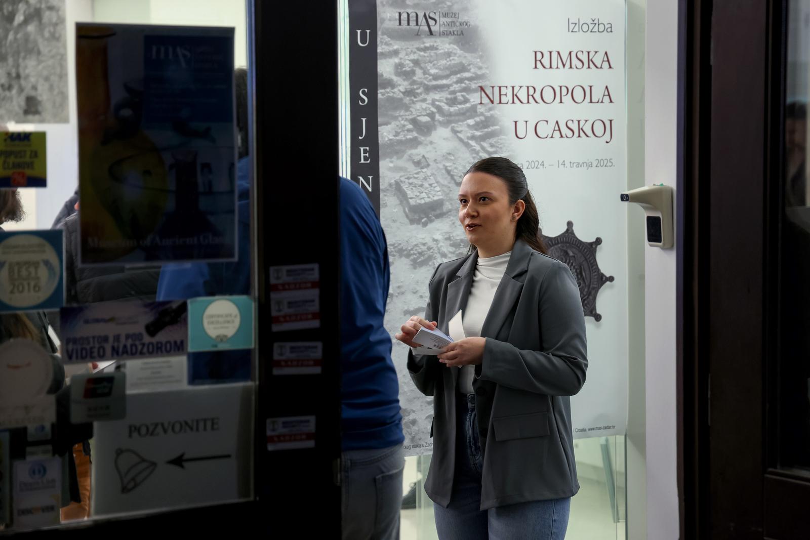 Demonstracija puhanja stakla @ Muzej antičkog stakla