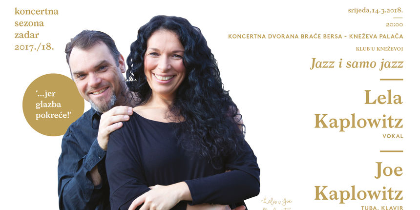 U Kneževoj palači koncert najpoznatijeg hrvatskog jazz bračnog para, Lele i Joea Kaplowitza U Kneževoj palači koncert najpoznatijeg hrvatskog jazz bračnog para, Lele i Joea Kaplowitza