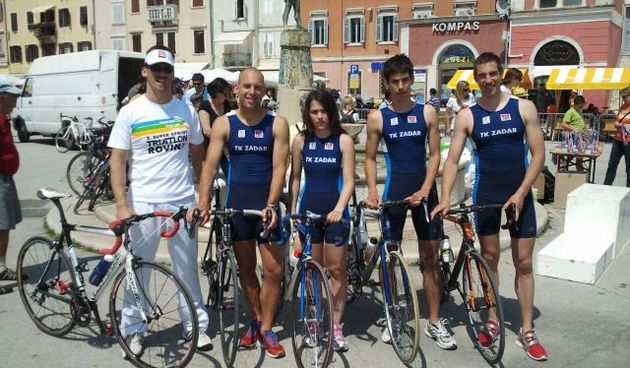 Triatlonci TK Zadar u Rovinju