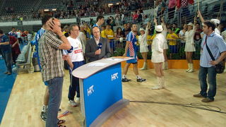 Zadar: Hrvatska-Slovacka 34-21, Foto: Sasa Cuka