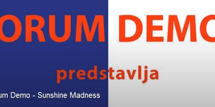 Forum Demo predstavlja Sunshine Madness, foto: Facebook