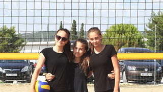 Bibinje: Turnir u odbojci na pijesku “Punta 2016”, pobjednice ekipa Cavsica iz Zadra. Foto: Leo Banić