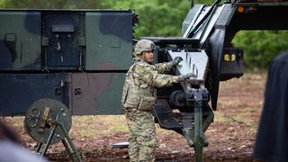 Prezentacija američkog sustava protuzračne obrane Patriot u Zemuniku Prezentacija američkog sustava protuzračne obrane Patriot u Zemuniku