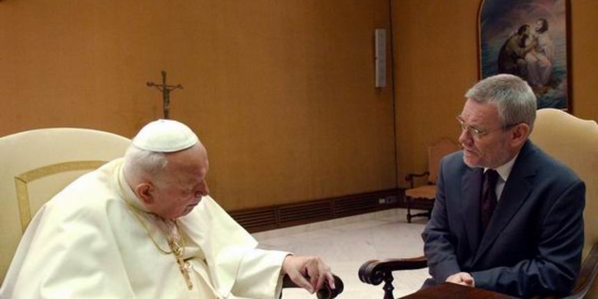 Račan i Papa Ivan Pavao II