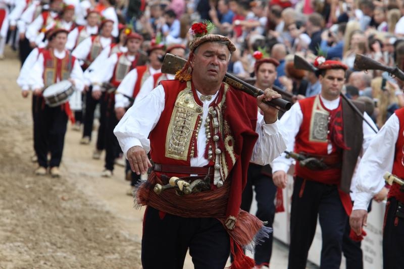 Održana je 301. Sinjska Alka, hrvatska viteška igra. Photo: Ivo Čagalj/PIXSELL Održana je 301. Sinjska Alka, hrvatska viteška igra. Photo: Ivo Čagalj/PIXSELL