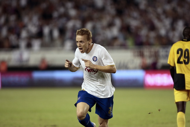 Split 050810.
Stadion NK Hajduka u Poljudu
Predkolo Evropskog kupa : NK Hajduk – Dinamo Bukurest
Na fotografiji : Mario Brkljaca.
Foto: Vladimir Dugandzic / CROPIX Split 050810.
Stadion NK Hajduka u Poljudu
Predkolo Evropskog kupa : NK Hajduk – Dinamo Bukurest
Na fotografiji : Mario Brkljaca.
Foto: Vladimir Dugandzic / CROPIX