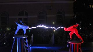 Festival Visualia – igra munjama i strujom Foto:Dusko Marusic/PIXSELL