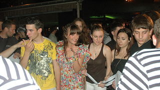 Ribarska festa zadarskih studenata u zagrebackom klubu Roko Ribarska festa zadarskih studenata u zagrebackom klubu Roko