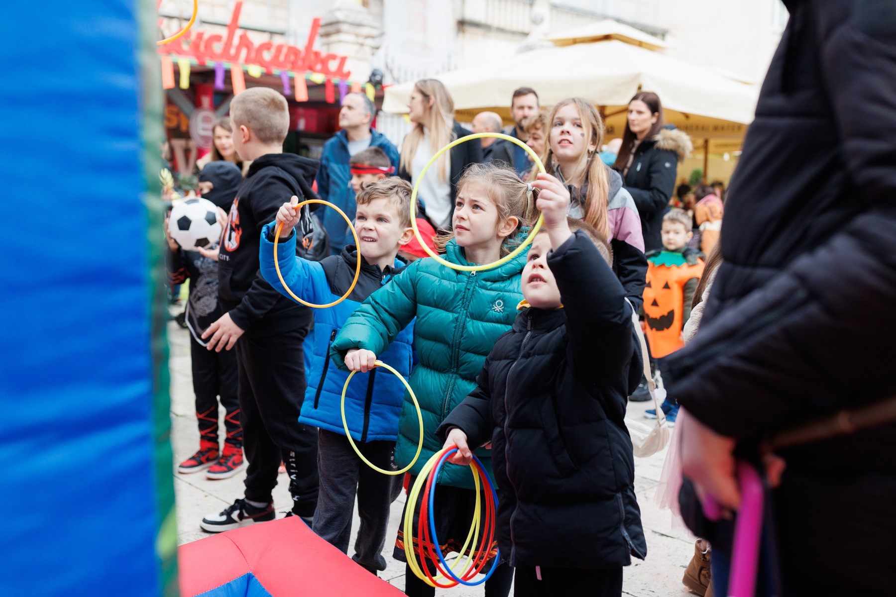 Karnevalski dječji program u Zadru