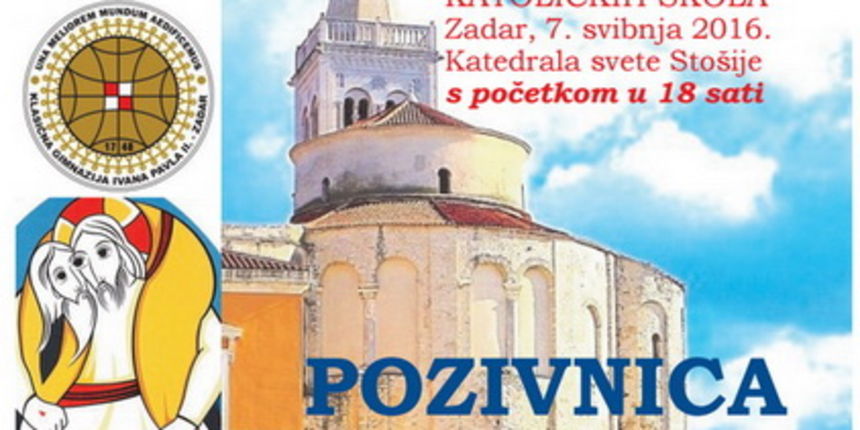Susret zborova katoličkih škola s područja Dalmacije i hrvatskoga Primorja Susret zborova katoličkih škola s područja Dalmacije i hrvatskoga Primorja