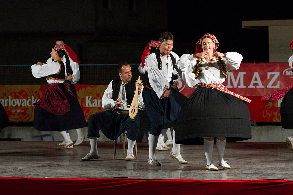 Bibinje: Nastup ansambla Lado, foto: Leo Banić