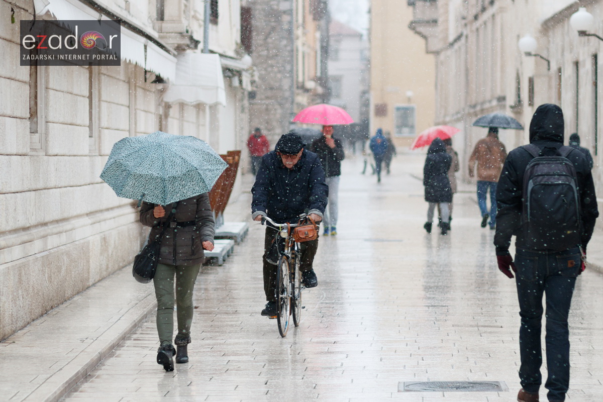 Snježni đir po gradu, četvrtak 1. ožujka 2018.