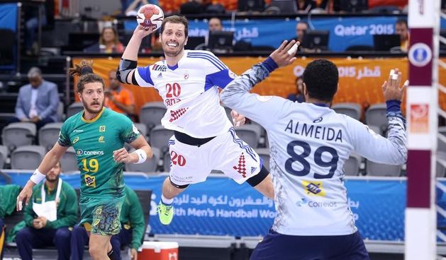 25.01.2015., Ali Bin Hamad Al Attiya Arena, Al Sadd, Doha, Katar – 24. svjetsko rukometno prvenstvo, osmina finala, Hrvatska – Brazil. Damir Bicanic. Photo: Goran Stanzl/PIXSELL