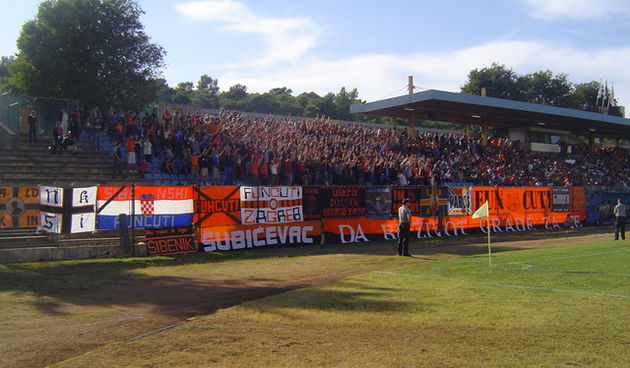 HNK Šibenik – navijači (Foto: Domagoj Zovko)