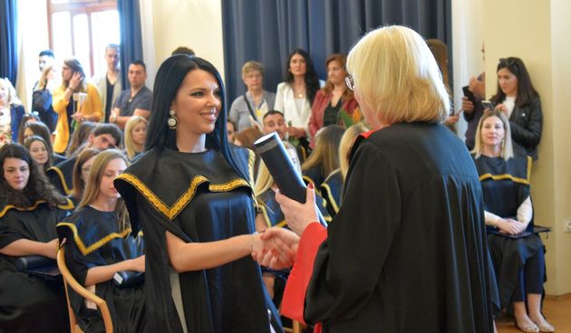 Promocija magistara u Svečanoj dvorani Sveučilišta u Zadru