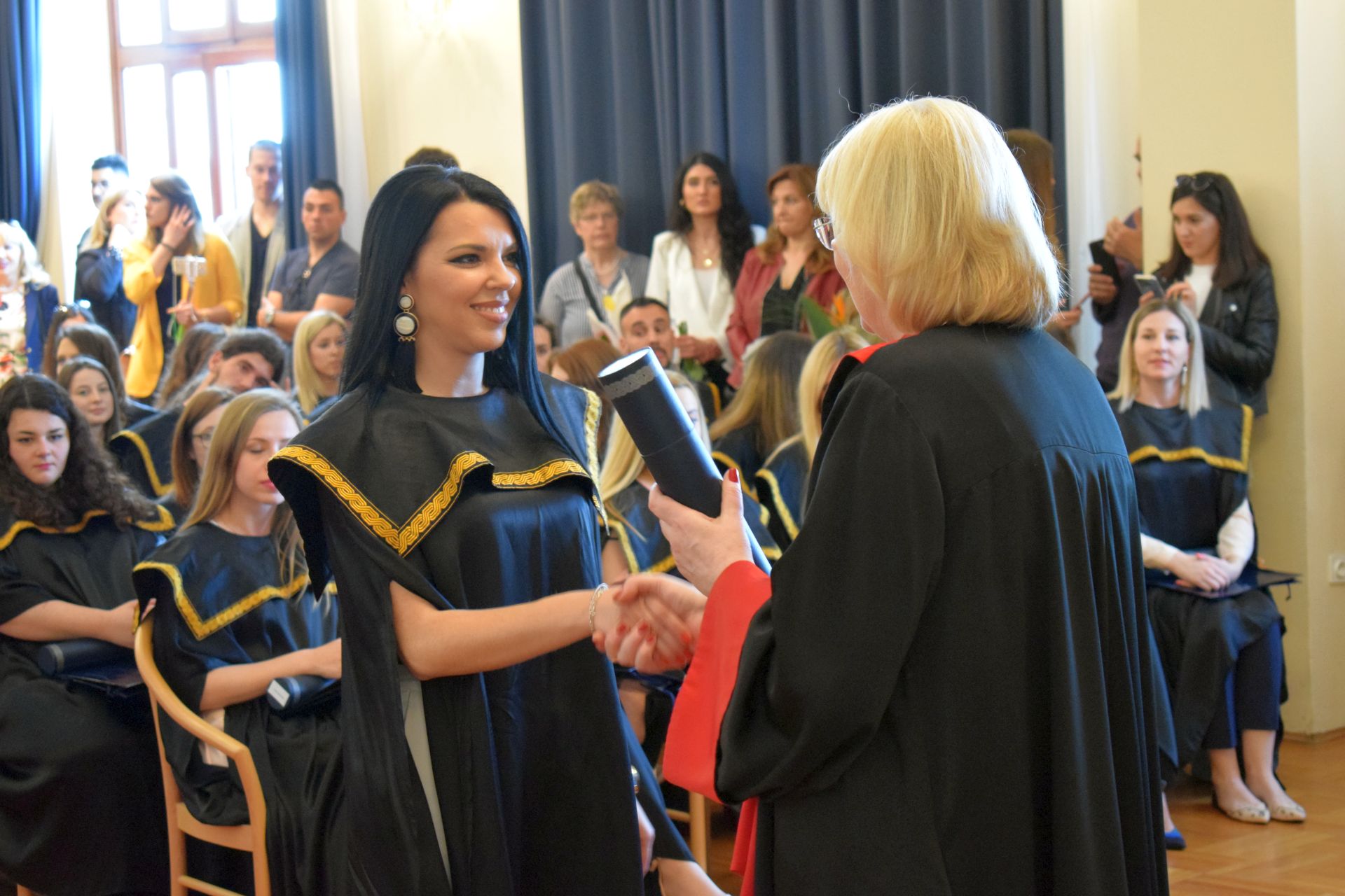 Promocija magistara u Svečanoj dvorani Sveučilišta u Zadru Promocija magistara u Svečanoj dvorani Sveučilišta u Zadru