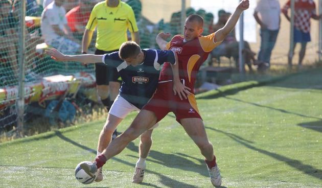 Na zadarskoj plaži Kolovare odigran je malonogometni turnir “Ožujsko kup 2014.”,   Photo: Filip Brala/PIXSELL
