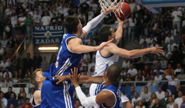 Finale doigravanja, 2. utakmica: KK Zadar – KK Cibona 76-92, Foto: Dino Stanin/PIXSELL