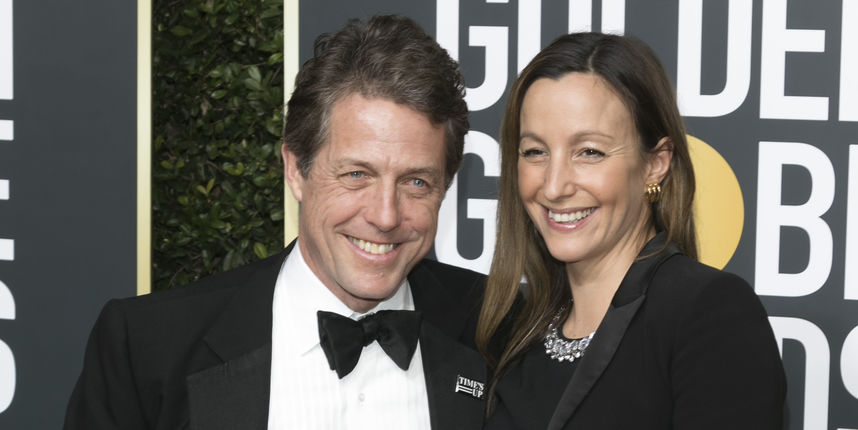 Hugh Grant, Anna Eberstein Hugh Grant, Anna Eberstein