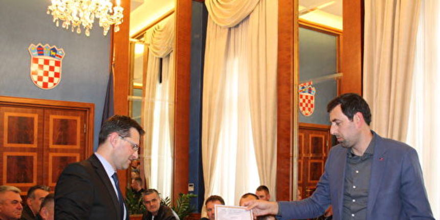 Primanje za predstavnike udruga “Juraj Gospodnetić” iz Bosanskog Grahova i HVO Livno