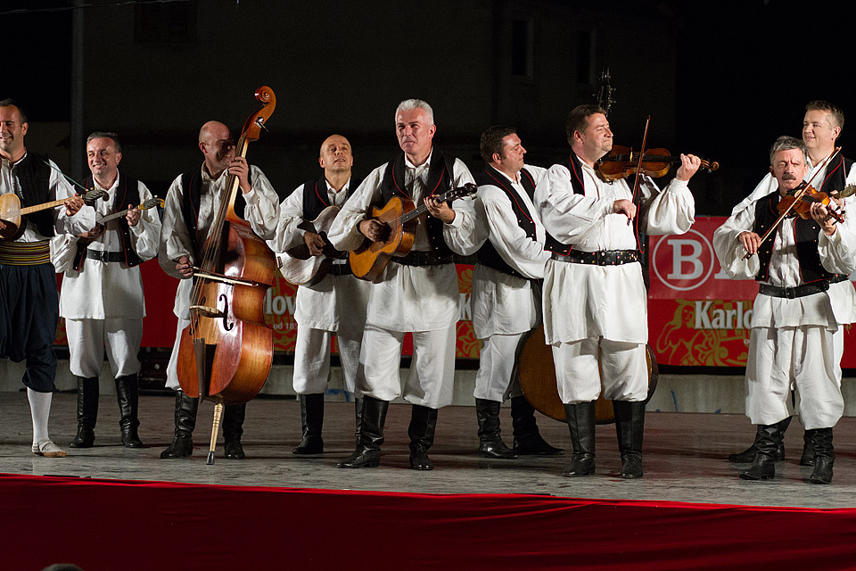 Bibinje: Nastup ansambla Lado, foto: Leo Banić
